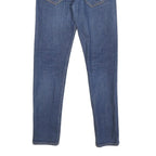 LEVI'S 520 Mens Jeans Blue Slim Skinny Denim Raw W28 L32 Stretch Classic