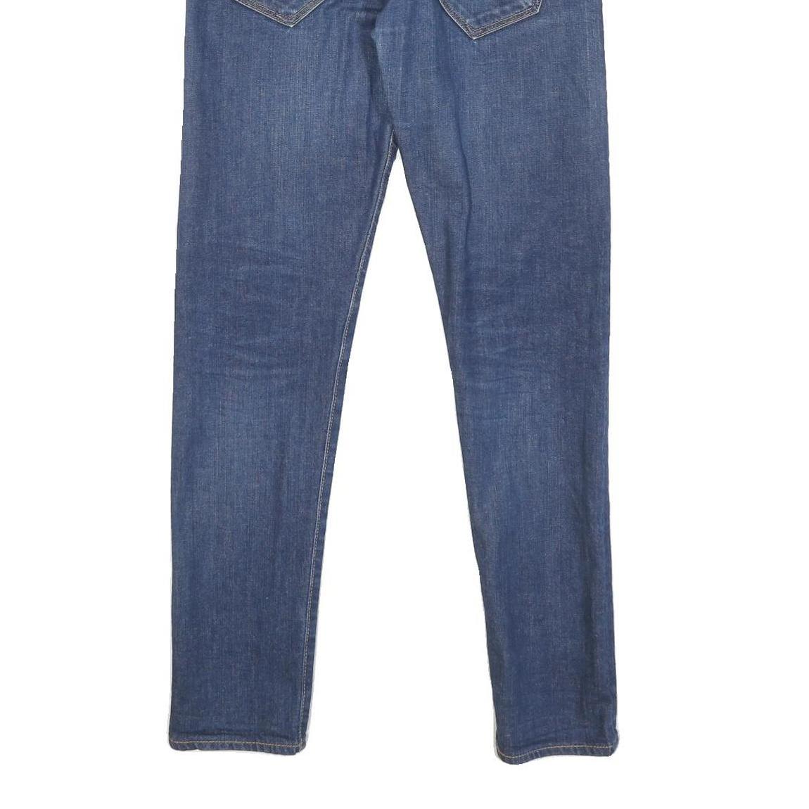 LEVI'S 520 Mens Jeans Blue Slim Skinny Denim Raw W28 L32 Stretch Classic