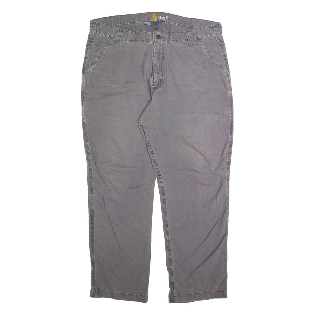 CARHARTT Cargo Mens Trousers Grey Relaxed Straight W40 L30