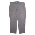 CARHARTT Cargo Mens Trousers Grey Relaxed Straight W40 L30