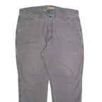 CARHARTT Cargo Mens Trousers Grey Relaxed Straight W40 L30