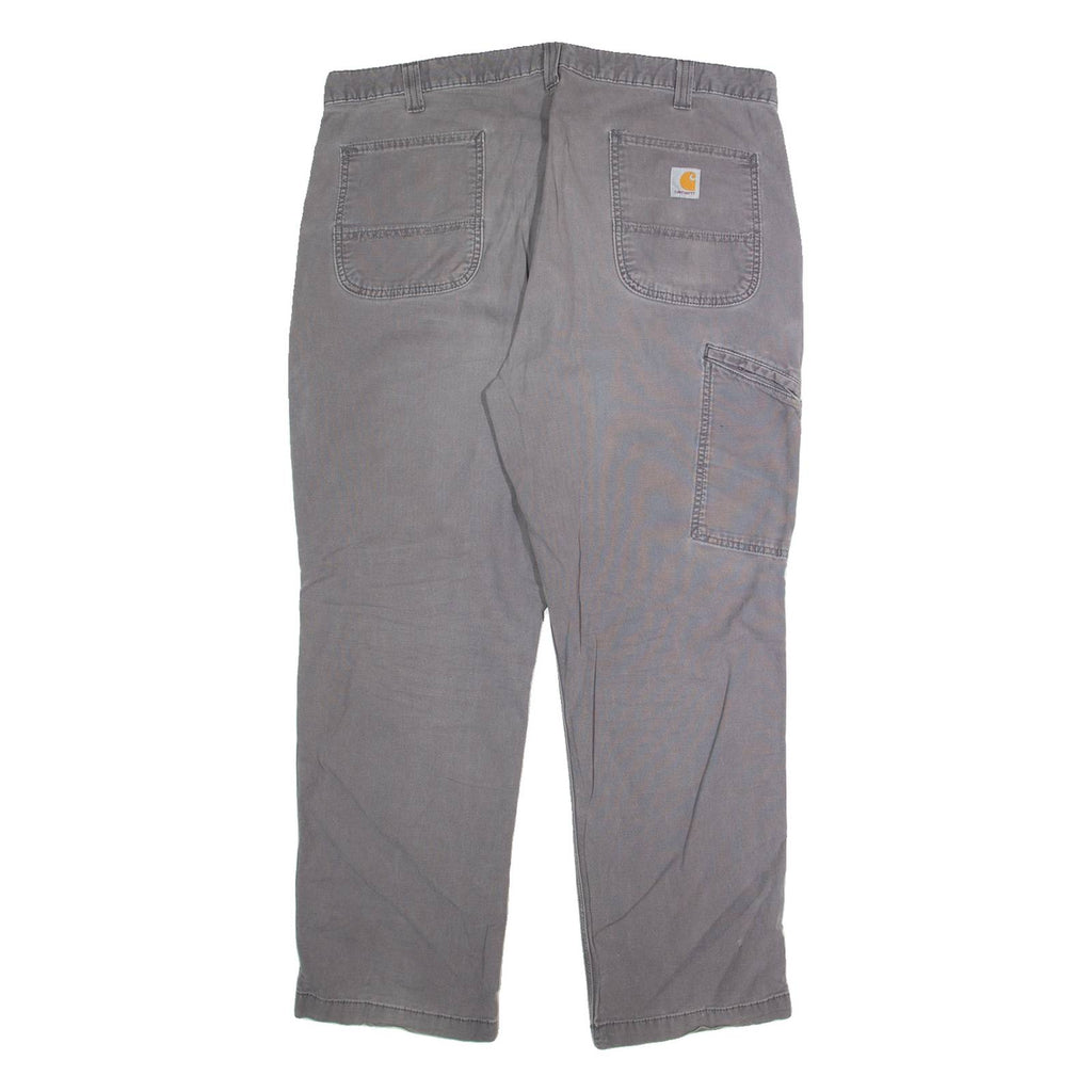 CARHARTT Cargo Mens Trousers Grey Relaxed Straight W40 L30