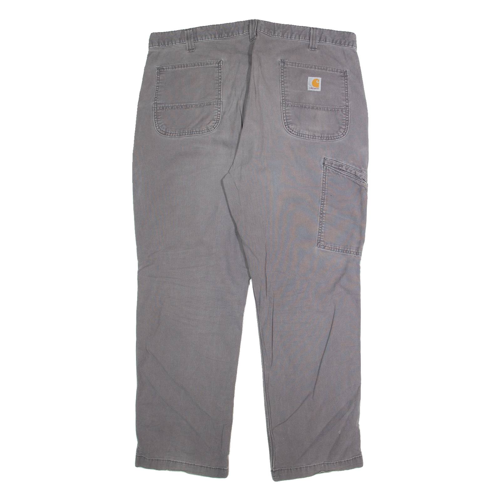CARHARTT Cargo Mens Trousers Grey Relaxed Straight W40 L30