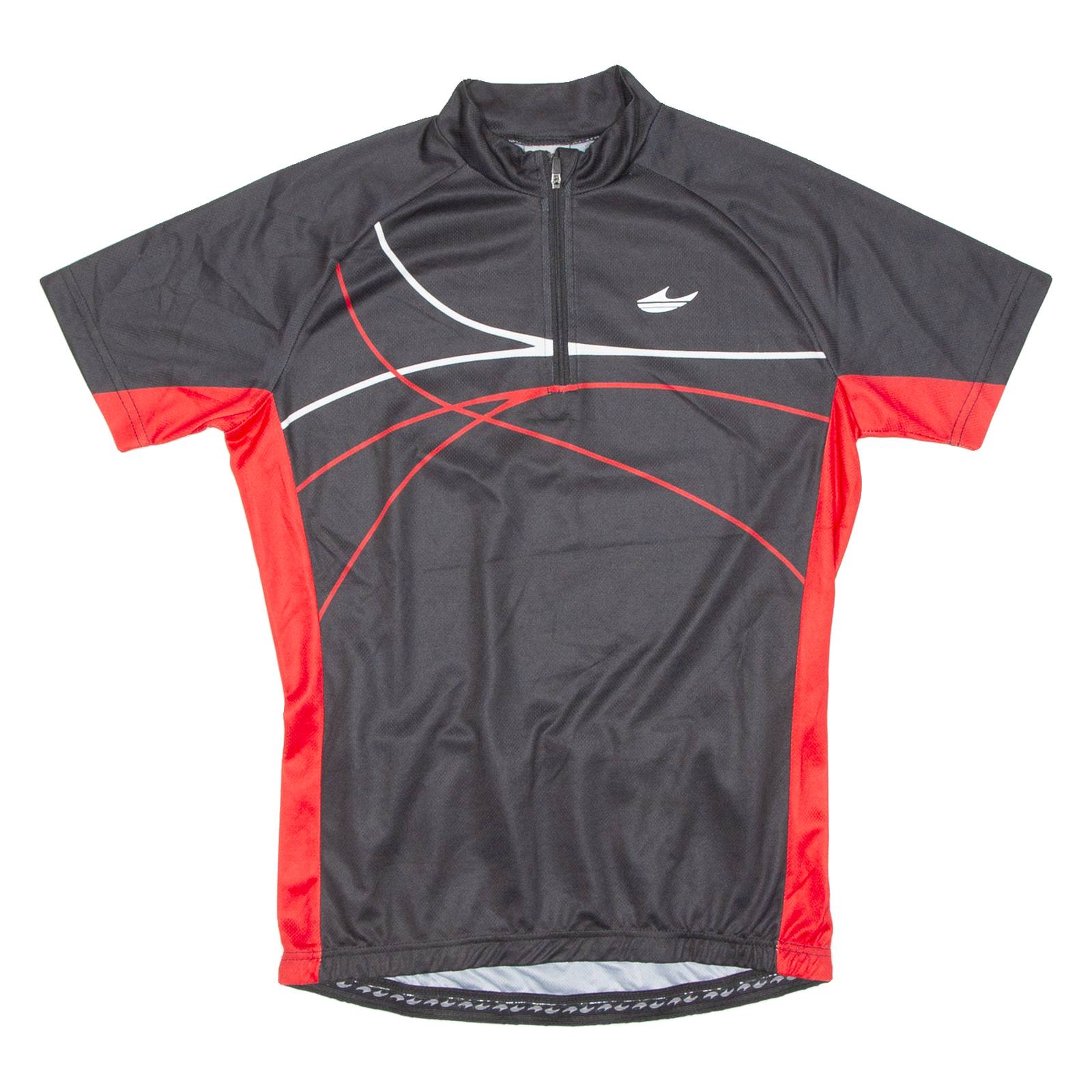Cycling Mens Jersey Black 1/4 Zip L
