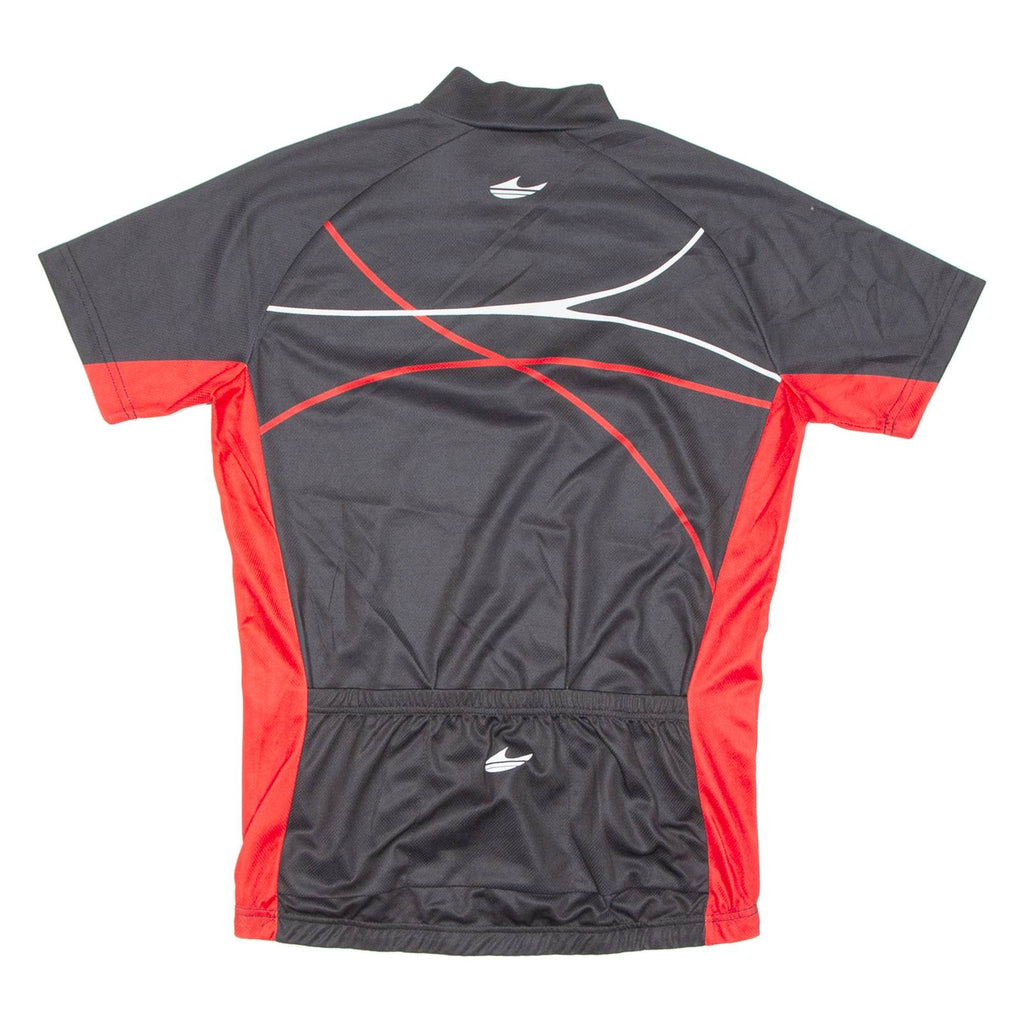 Cycling Mens Jersey Black 1/4 Zip L