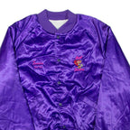 PRO-FIT Indiana Mens Bomber Jacket Purple Nylon USA XL