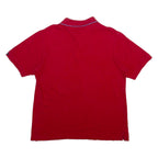 CHAPS Mens Polo Shirt Red Striped XL