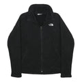 THE NORTH FACE Womens Black Fleece Jacket S Polyester Zip Classic Outdoor Warm