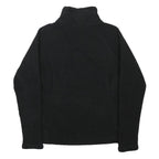 THE NORTH FACE Womens Black Fleece Jacket S Polyester Zip Classic Outdoor Warm