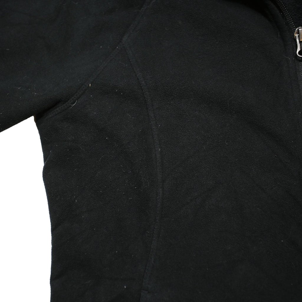 THE NORTH FACE Womens Black Fleece Jacket S Polyester Zip Classic Outdoor Warm