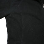 THE NORTH FACE Womens Black Fleece Jacket S Polyester Zip Classic Outdoor Warm