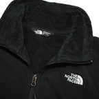 THE NORTH FACE Womens Black Fleece Jacket S Polyester Zip Classic Outdoor Warm