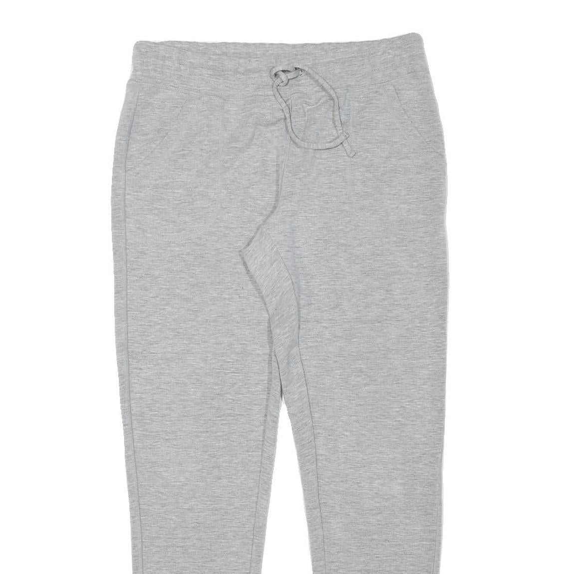 REEBOK Womens Joggers Grey Slim Tapered S W30 L30 Casual Cotton Blend