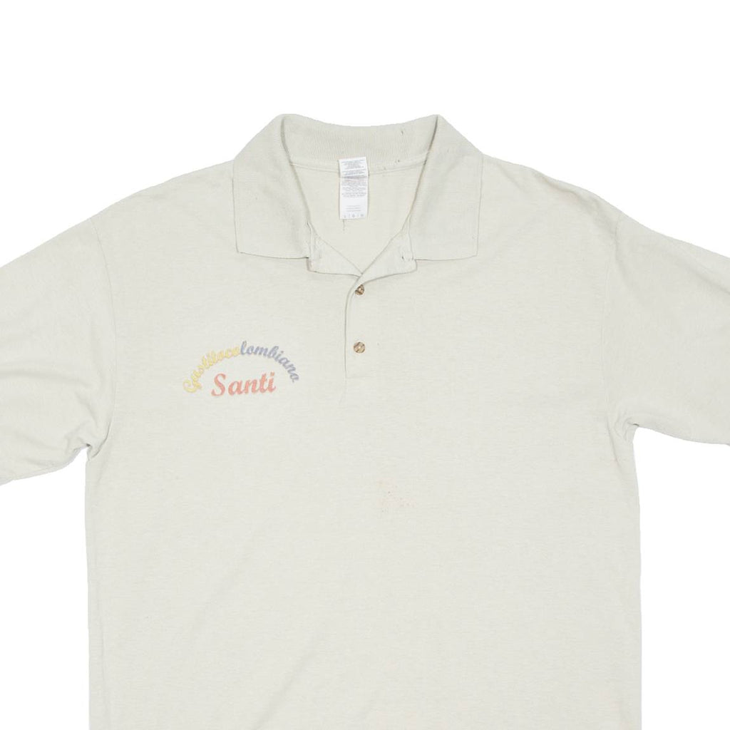 GILDAN Santi Mens Polo Shirt Beige L