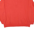 COMPAGNIE DE CALINOFNIE Mens Red Henley L Cotton Blend Casual Sweatshirt