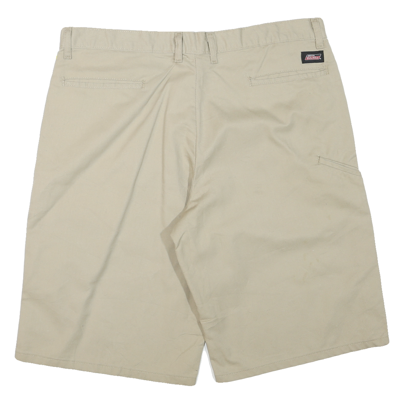 DICKIES Mens Shorts Beige Casual Classic XL W38 Workwear Durable Polyester Blend
