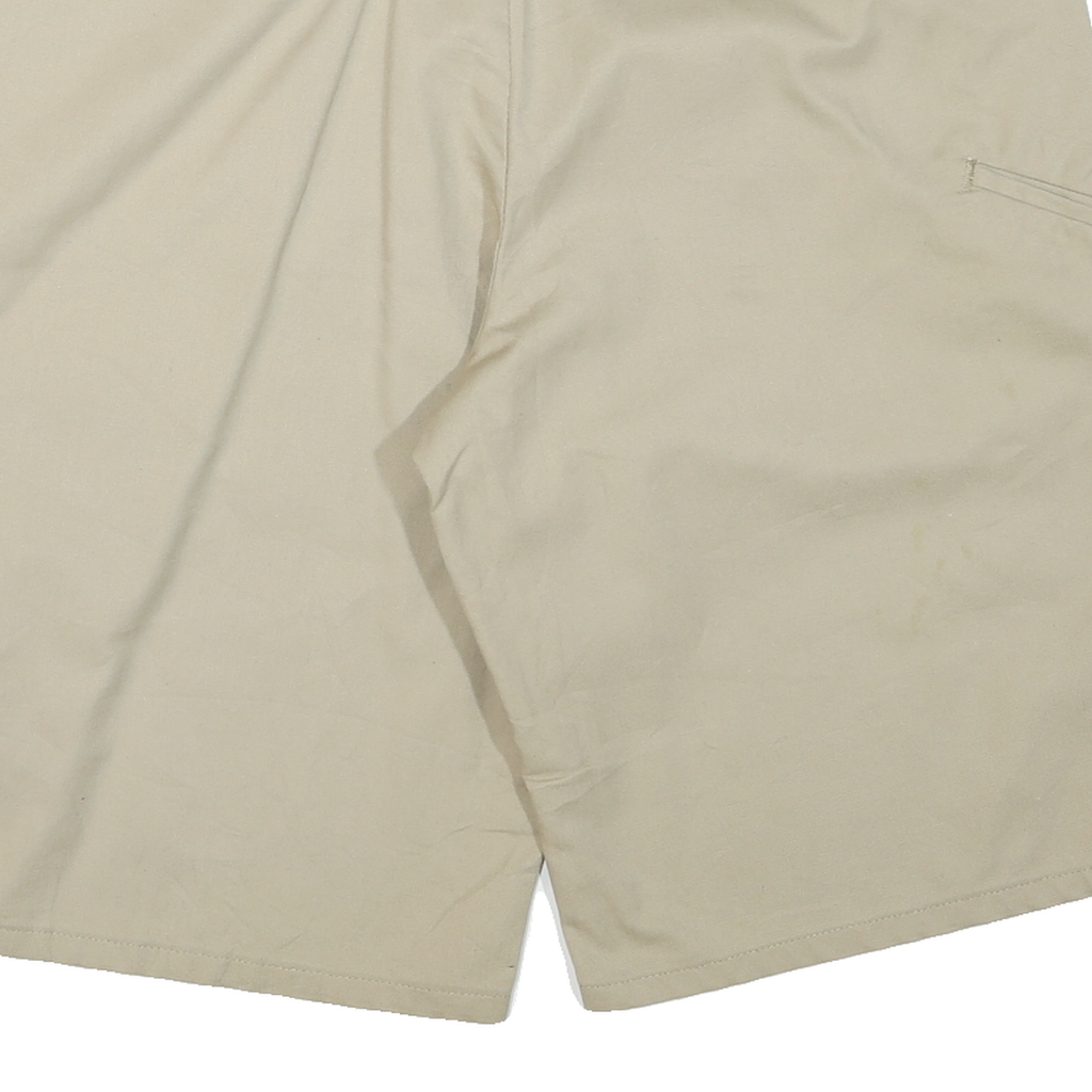 DICKIES Mens Shorts Beige Casual Classic XL W38 Workwear Durable Polyester Blend