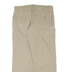 CARHARTT Mens Cotton Blend Beige Regular Fit Straight Leg Trousers W38 L34