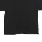 CHAMPION Mens Black L Short Sleeve Crew Neck Logo Cotton Blend T-Shirt