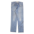 LEVI'S 505 Mens Jeans Blue Regular Straight Denim Medium W32 L32 Classic Fit
