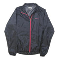 MARMOT Womens Black & Red Zip Jacket S Polyester Blend Outdoor Lightweight