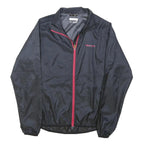 MARMOT Womens Black & Red Zip Jacket S Polyester Blend Outdoor Lightweight