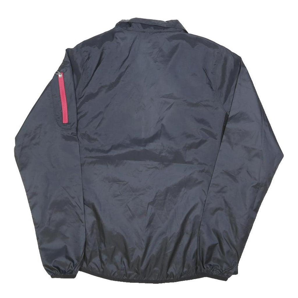 MARMOT Womens Black & Red Zip Jacket S Polyester Blend Outdoor Lightweight