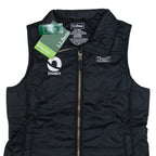 LL BEAN Womens Puffer Gilet Black XS