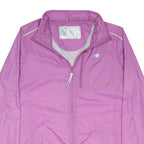 NEW BALANCE Womens Purple Track Jacket UK 12 Polyester Blend Zip Sportswear