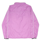 NEW BALANCE Womens Purple Track Jacket UK 12 Polyester Blend Zip Sportswear