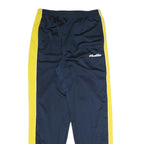 LOTTO Mens Joggers Navy Blue & Yellow Slim Tapered L W32 L33 Sportswear