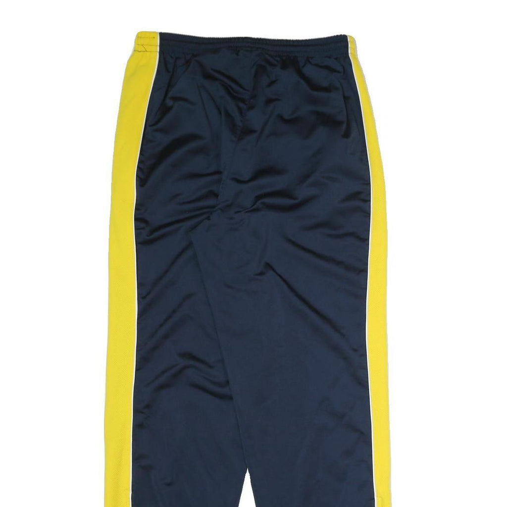 LOTTO Mens Joggers Navy Blue & Yellow Slim Tapered L W32 L33 Sportswear