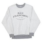 PRO WEAVE San Francisco Mens Sweatshirt Grey USA S