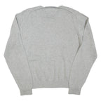 TOMMY HILFIGER Mens Jumper Grey Tight Knit L