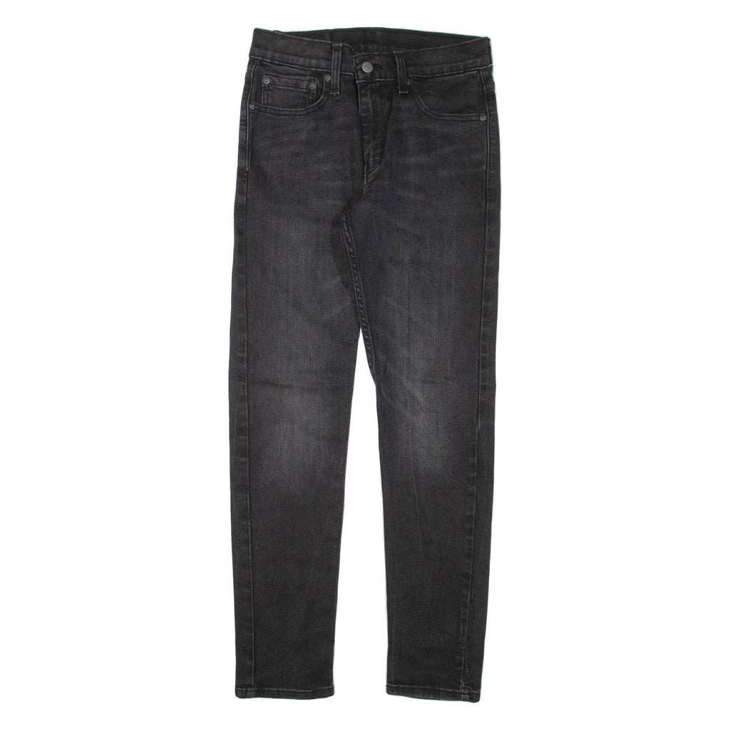 LEVI'S 512 Jeans Mens Black Slim Tapered W28 L30