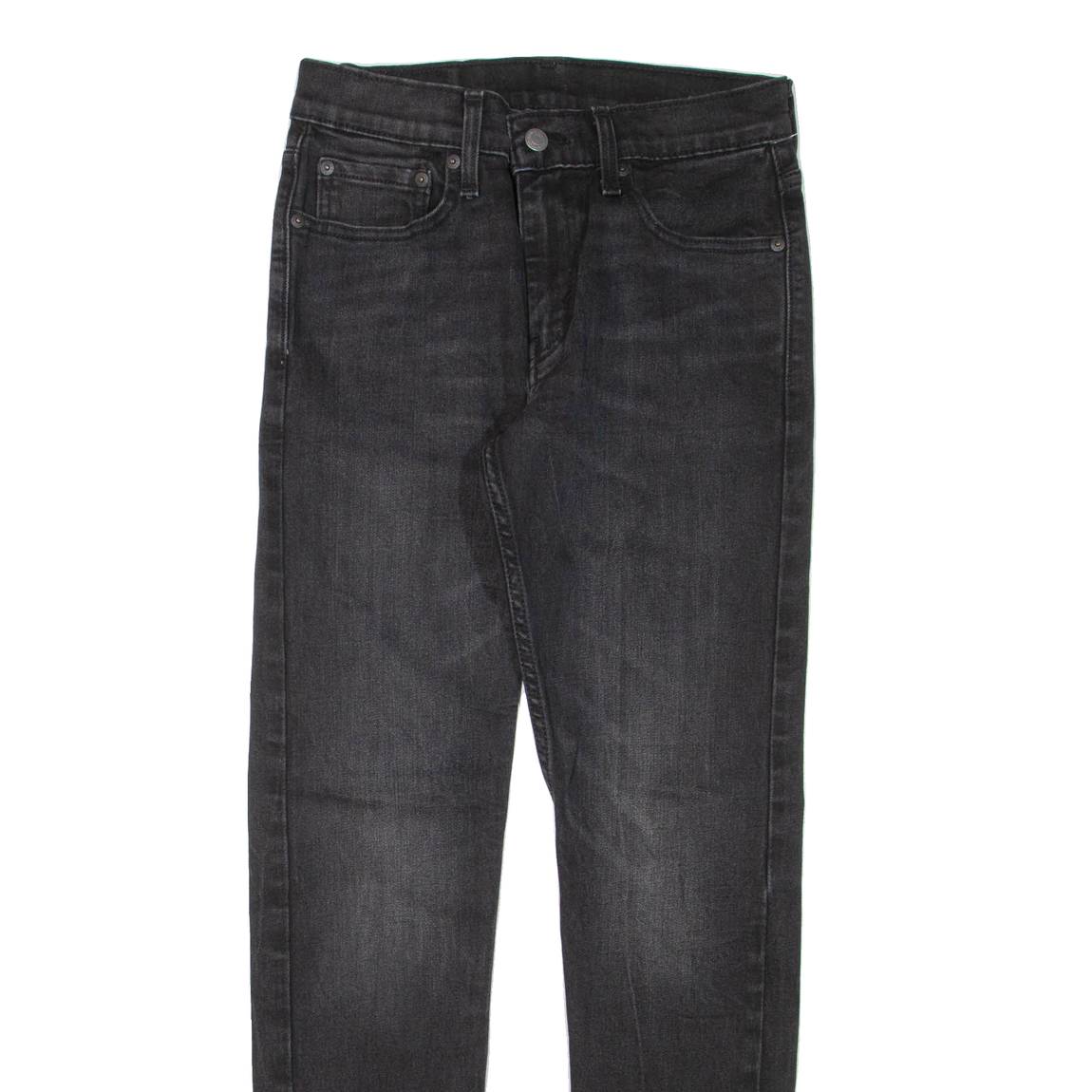 LEVI'S 512 Jeans Mens Black Slim Tapered W28 L30