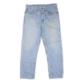 LEVI'S Mens Regular Fit Blue Denim Jeans W35 L29 Classic Cotton Zip Pockets