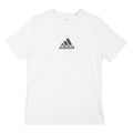 ADIDAS Mens White Graphic Logo T-Shirt S Short Sleeve Crew Neck Casual