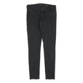 LEVI'S Womens Jeans Black Slim Skinny Denim Medium W31 L31 Zip Cotton Blend