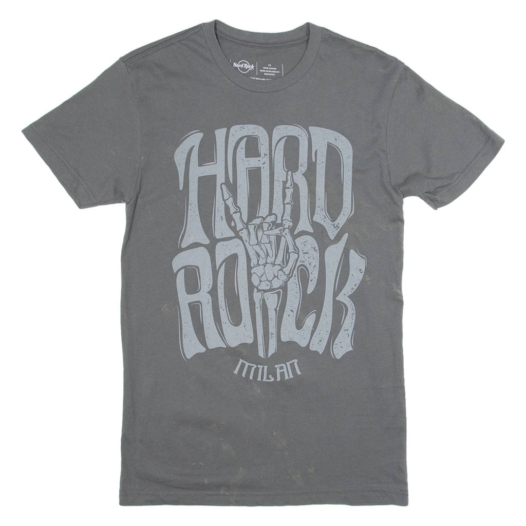 HARD ROCK CAFE Milan Womens T-Shirt Grey XS
