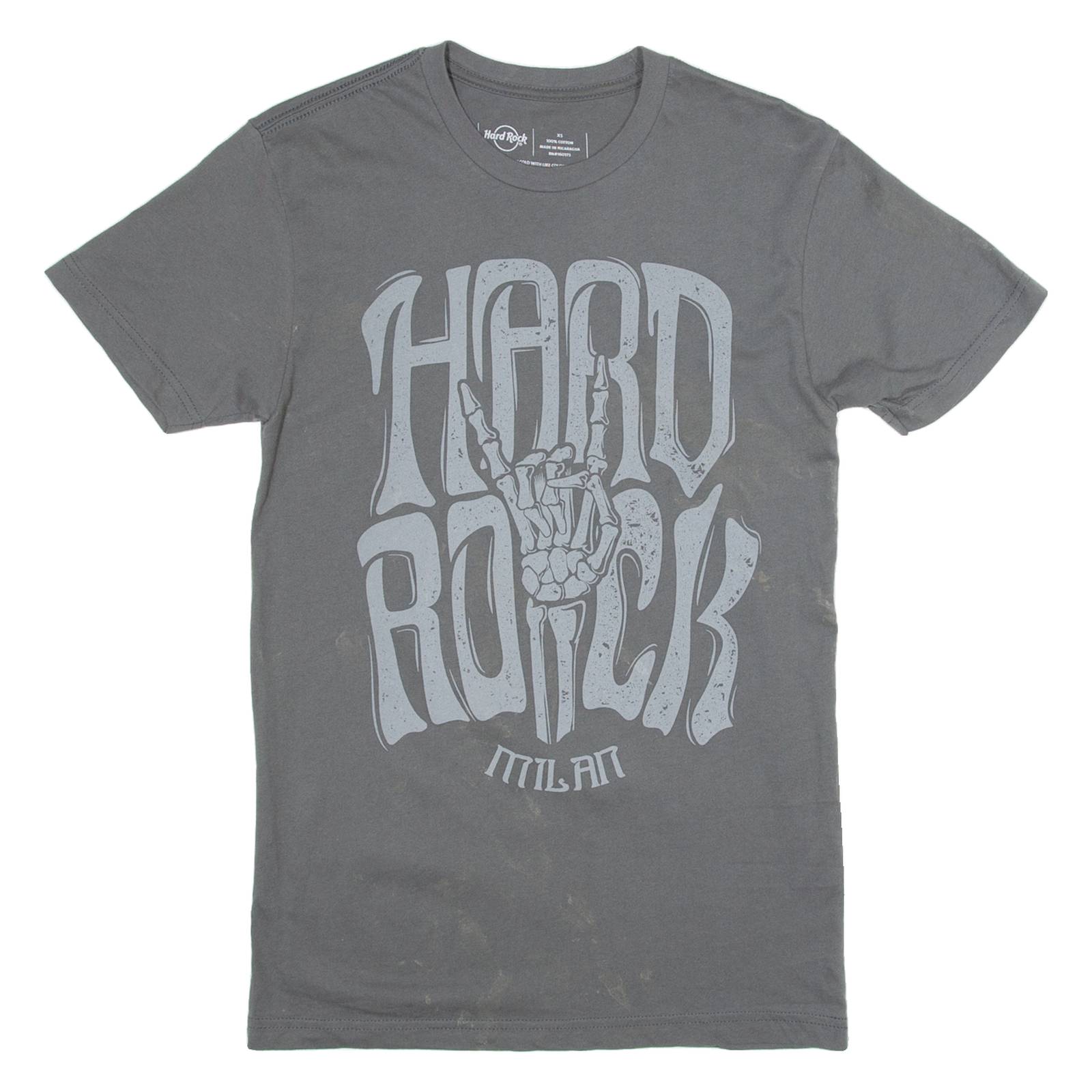 HARD ROCK CAFE Milan Womens T-Shirt Grey XS