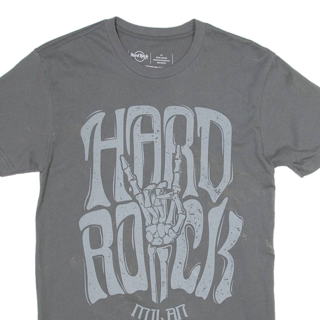 HARD ROCK CAFE Milan Womens T-Shirt Grey XS