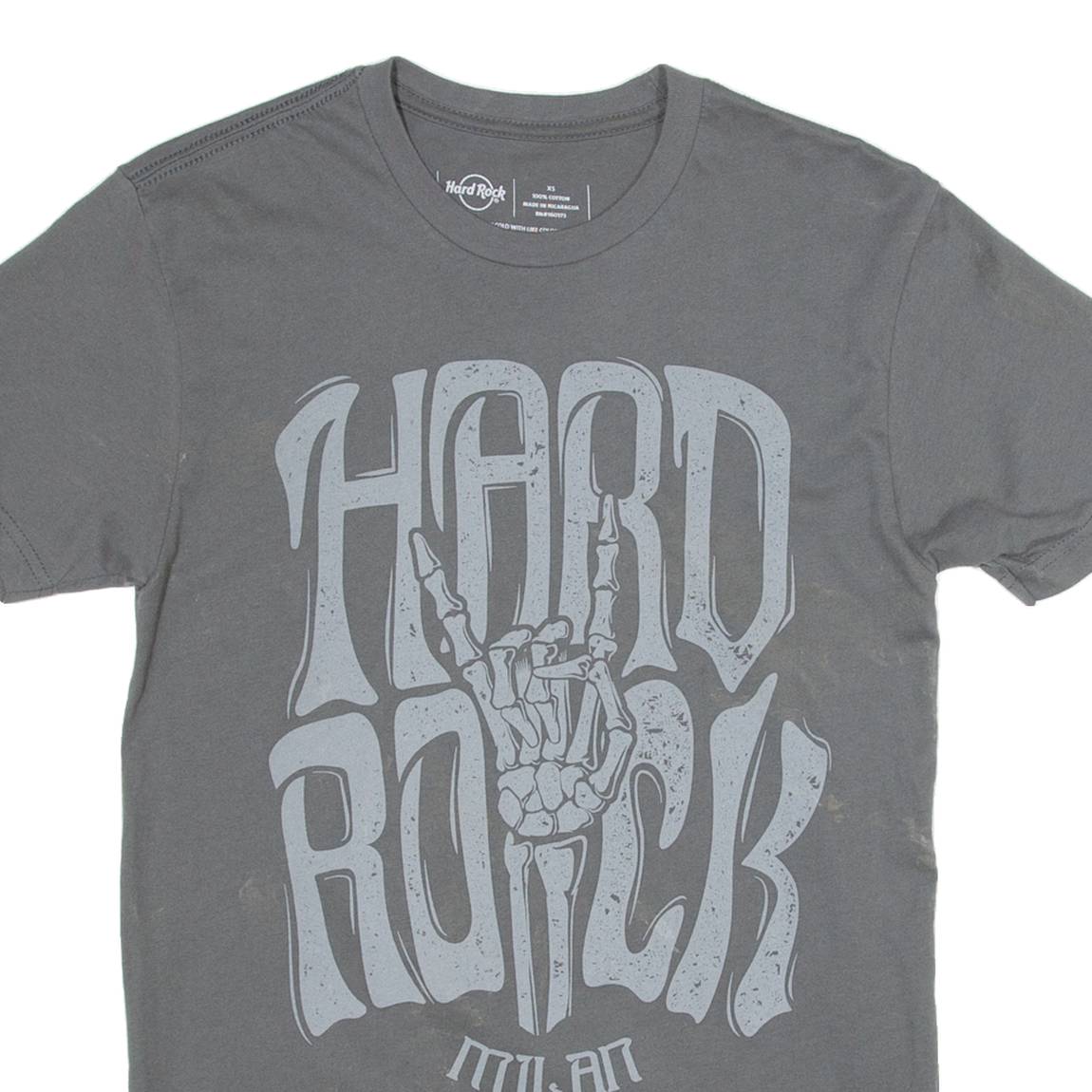 HARD ROCK CAFE Milan Womens T-Shirt Grey XS