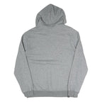 PUMA Mens Grey Hoodie L Cotton Blend Pullover Sportswear Casual
