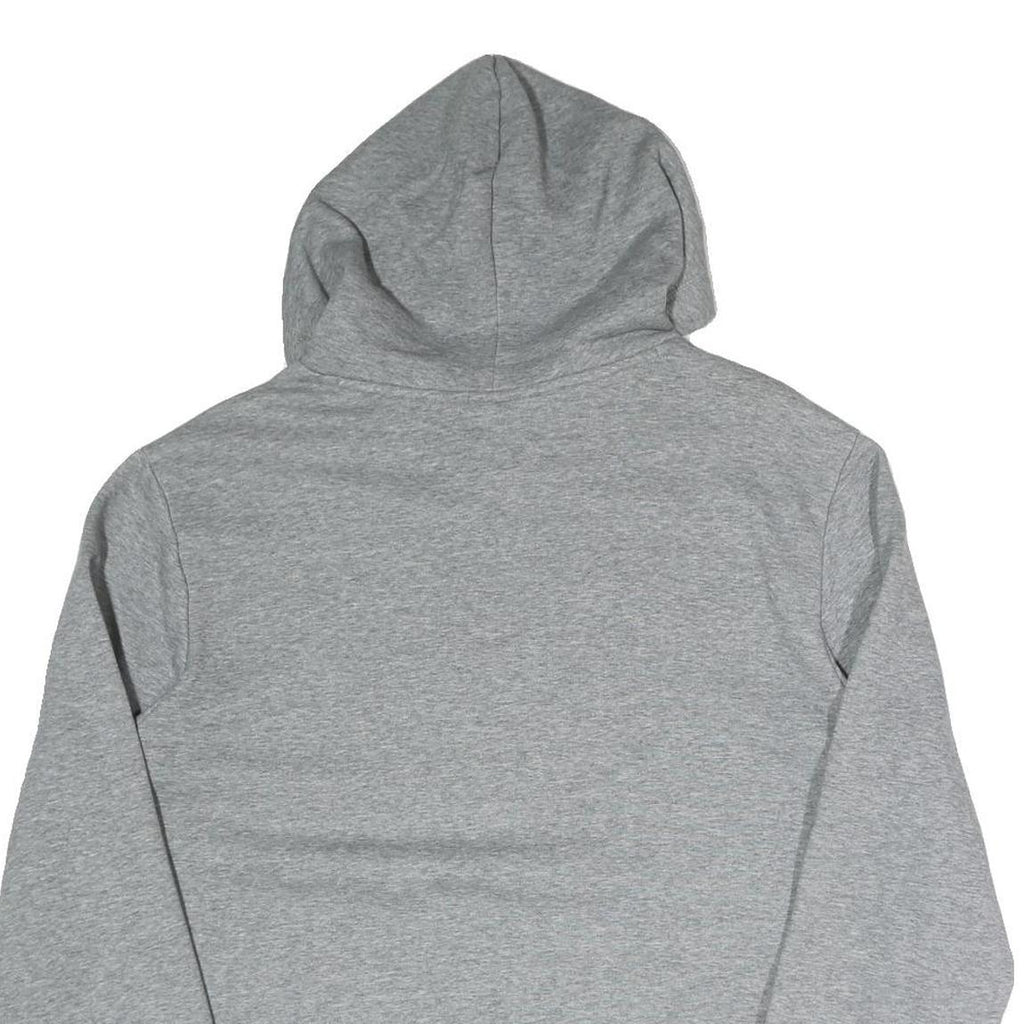 PUMA Mens Grey Hoodie L Cotton Blend Pullover Sportswear Casual