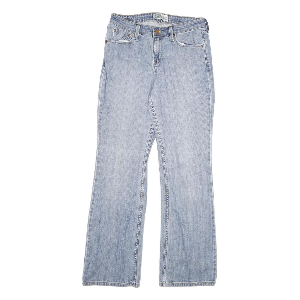 LEVI'S Womens Relaxed Jeans Blue Denim Light W29 L32 Classic Cotton Blend Zip