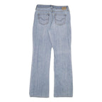 LEVI'S Womens Relaxed Jeans Blue Denim Light W29 L32 Classic Cotton Blend Zip