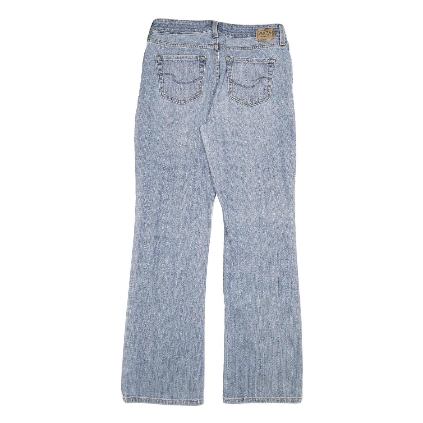 LEVI'S Womens Relaxed Jeans Blue Denim Light W29 L32 Classic Cotton Blend Zip