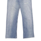 LEVI'S 518 04 Mens Jeans Blue Relaxed Straight Denim Light W30 L29 Distressed