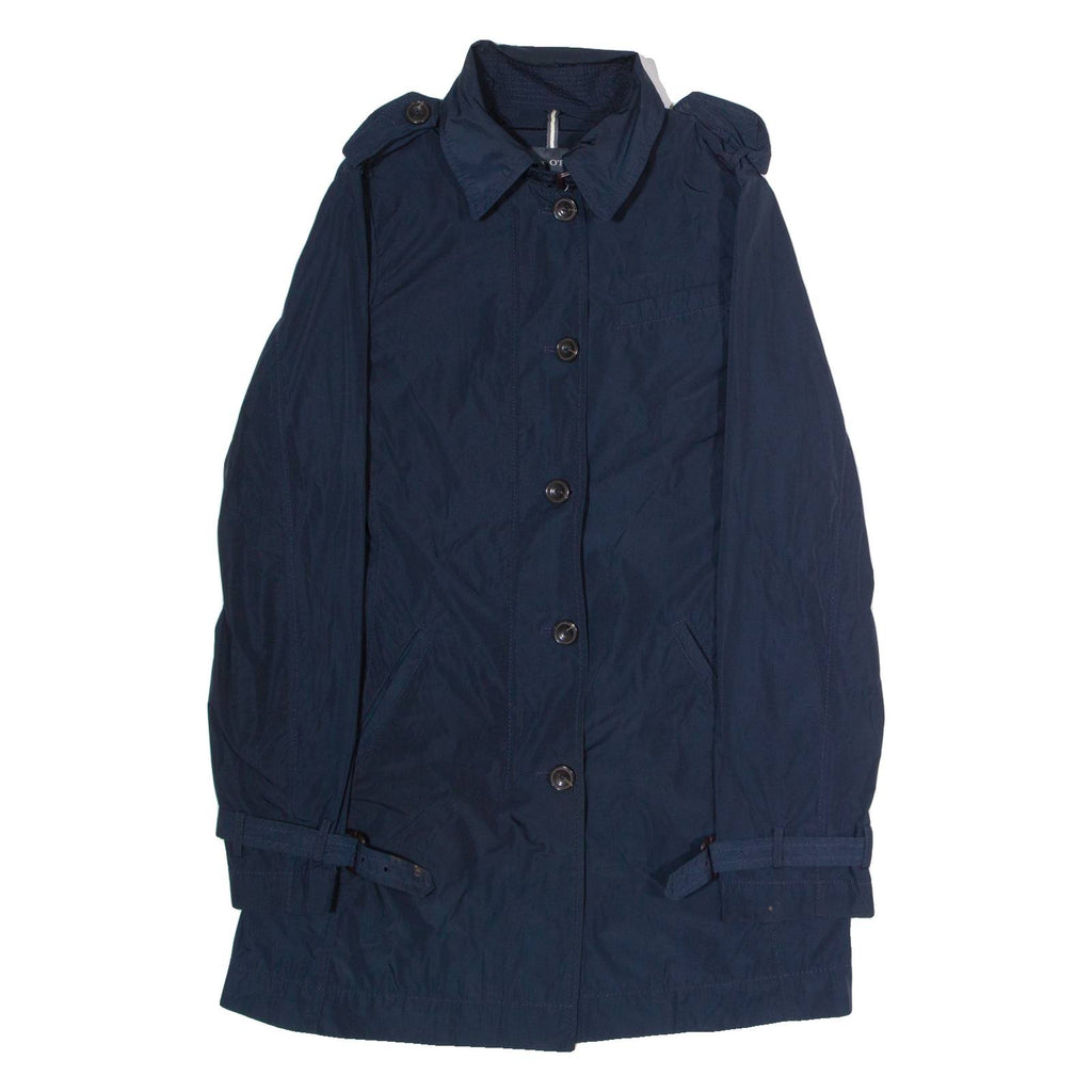 MARC O'POLO Womens Trench Coat Blue M